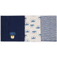 3-Pack Boys Fox Knit Burp Cloths-Gerber Childrenswear Wholesale