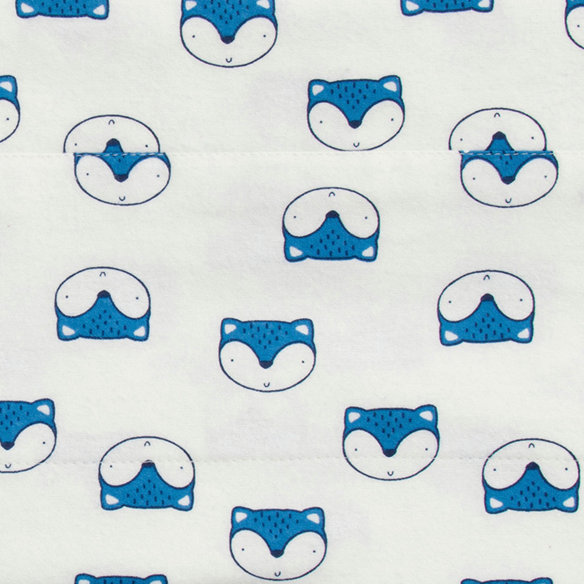 4-Pack Boys Fox Flannel Burp Cloths-Gerber Childrenswear Wholesale