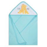 12-Piece Boys Terry Hooded Towel and Washcloth Set - Giraffe-Gerber Childrenswear Wholesale