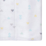 3-Pack Neutral Elephant Knit Burp Cloths-Gerber Childrenswear Wholesale