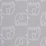4-Pack Neutral Elephant Flannel Burp Cloths-Gerber Childrenswear Wholesale