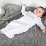 2-Pack Neutral Lamb Gowns-Gerber Childrenswear Wholesale