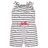 2-Pack Baby and Toddler Girls Cherry Kisses Rompers-Gerber Childrenswear Wholesale