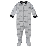2-Pack Baby Boys Monster Footed Snug Fit Footed Pajamas-Gerber Childrenswear Wholesale