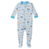 2-Pack Boys Camping Snug Fit Unionsuit Pajamas-Gerber Childrenswear Wholesale