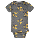 8-Pack Baby Boys Tiger Short Sleeve Onesies® Bodysuits-Gerber Childrenswear Wholesale