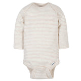 6-Pack Baby Boys Tiger Long Sleeve Onesies® Bodysuits-Gerber Childrenswear Wholesale