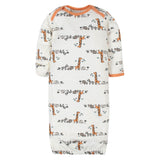 4-Pack Baby Boys Jungle Gowns-Gerber Childrenswear Wholesale