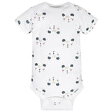 8-Pack Baby Girls Bear Short Sleeve Onesies® Bodysuits-Gerber Childrenswear Wholesale