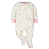 4-Pack Baby Girls Princess Sleep 'n Plays-Gerber Childrenswear Wholesale