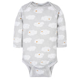 6-Pack Baby Neutral Sheep Long Sleeve Onesies® Bodysuits-Gerber Childrenswear Wholesale
