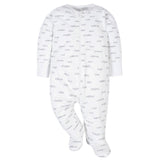4-Pack Baby Neutral Words Sleep 'n Plays-Gerber Childrenswear Wholesale