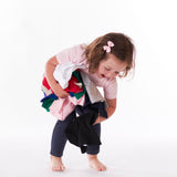 5-Pack Light Pink Short Sleeve Premium Tees-Gerber Childrenswear Wholesale