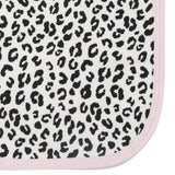 4-Pack Baby Girls Leopard Terry Burp Cloths-Gerber Childrenswear Wholesale
