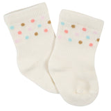 6-Pack Baby Girls Princess Wiggle-Proof™ Jersey Crew Socks-Gerber Childrenswear Wholesale