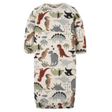 2-Pack Baby Boys Dino Gowns-Gerber Childrenswear Wholesale