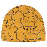 8-Piece Baby Neutral Fox Caps & Mittens Set-Gerber Childrenswear Wholesale