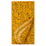 4-Pack Baby Boys Fox Flannel Receiving Blankets-Gerber Childrenswear Wholesale
