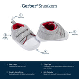 Baby Boys Heather Shoes-Gerber Childrenswear Wholesale