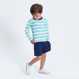 3-Pack Baby & Toddler Boys Royal Blues Pull-On Knit Shorts-Gerber Childrenswear Wholesale