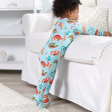 Baby & Toddler Snugosaurous Buttery Soft Viscose Made from Eucalyptus Snug Fit Footed Pajamas-Gerber Childrenswear Wholesale