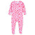 Baby & Toddler Girls Heartfelt Buttery Soft Viscose Made from Eucalyptus Snug Fit Footed Pajamas-Gerber Childrenswear Wholesale