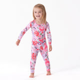 2-Piece Infant & Toddler Girls Lilac Garden Buttery Soft Viscose Made from Eucalyptus Snug Fit Pajamas-Gerber Childrenswear Wholesale