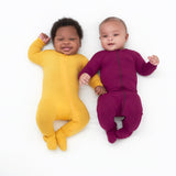 Baby & Toddler Honey Buttery Soft Viscose Made from Eucalyptus Snug Fit Footed Pajamas-Gerber Childrenswear Wholesale