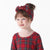 Girls Plaid About You Buttery Soft Viscose Made from Eucalyptus Holiday Headband-Gerber Childrenswear Wholesale