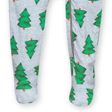 Baby Spruce Buttery Soft Viscose Made from Eucalyptus Snug Fit Footed Holiday Pajamas-Gerber Childrenswear Wholesale