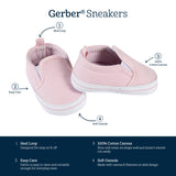 Baby Pink Slip-On Sneaker-Gerber Childrenswear Wholesale