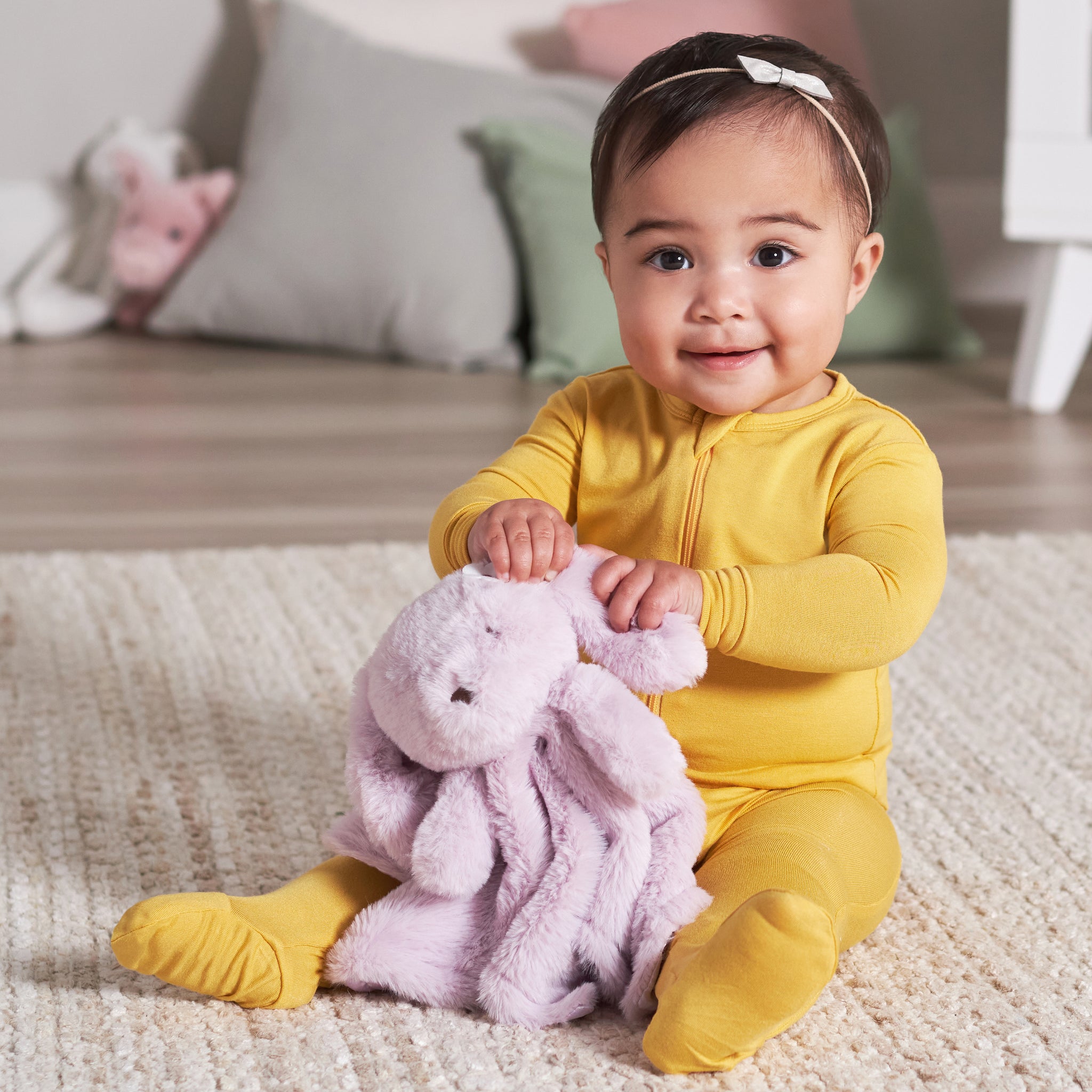 Baby Bunny Security Blanket-Gerber Childrenswear Wholesale