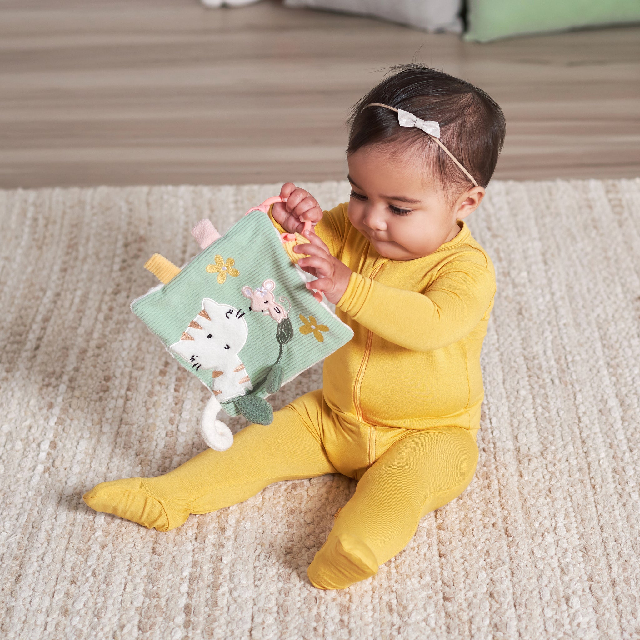 Baby Cat & Mouse Crinkle Toy-Gerber Childrenswear Wholesale