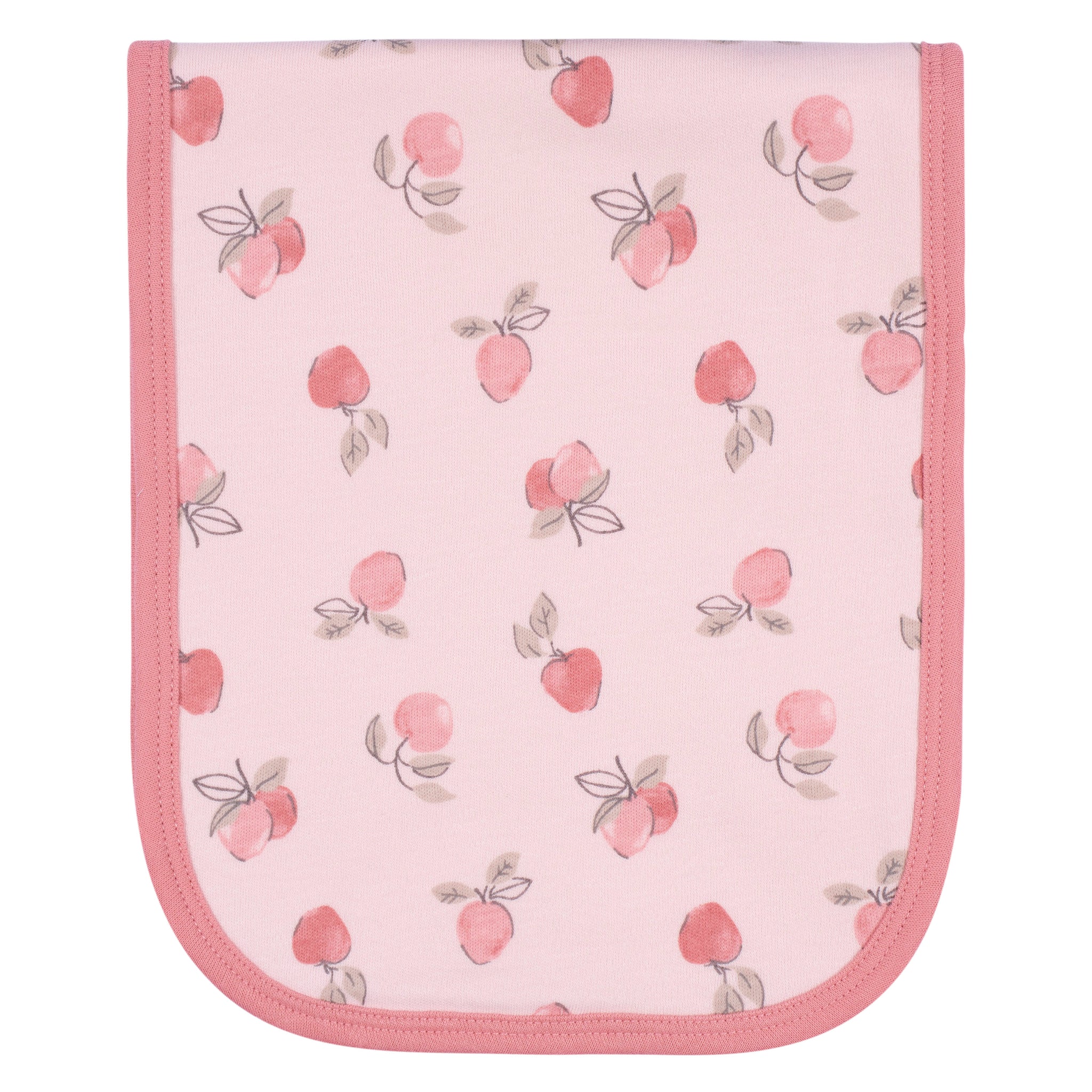 4-Pack Baby Girls Appley Sweet Burpcloths-Gerber Childrenswear Wholesale