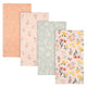 4-Pack Baby Girls Wildflower Flannel Blankets-Gerber Childrenswear Wholesale