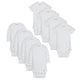 8-Pack Baby Neutral Short & Long Sleeve Onesies® Bodysuits-Gerber Childrenswear Wholesale