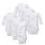 6-Pack White Long-Sleeve Onesies® Bodysuits-Gerber Childrenswear Wholesale