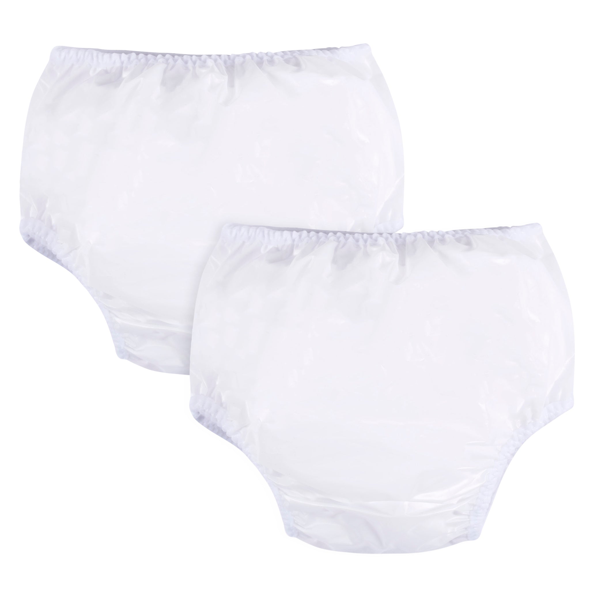 2-Pack White Waterproof Pants-Gerber Childrenswear Wholesale
