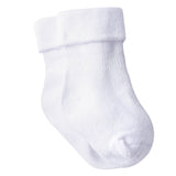Baby 8-Pair Jersey Ankle Sock, Solid White-Gerber Childrenswear Wholesale