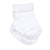 8-Pair White Organic Wiggle-Proof Socks-Gerber Childrenswear Wholesale