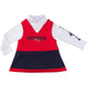 Patriots Toddler Girls Jumper Set-Gerber Childrenswear Wholesale