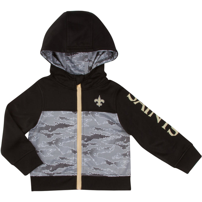 New Orleans Saints Boys Hooded Jacket-Gerber Childrenswear Wholesale