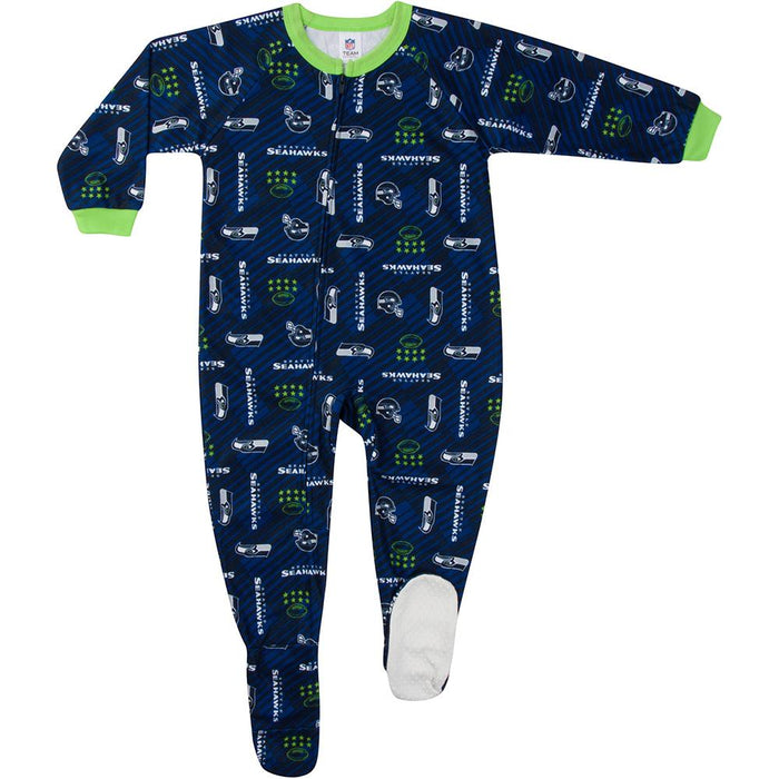 Seahawks Toddler Blanket Sleeper-Gerber Childrenswear Wholesale