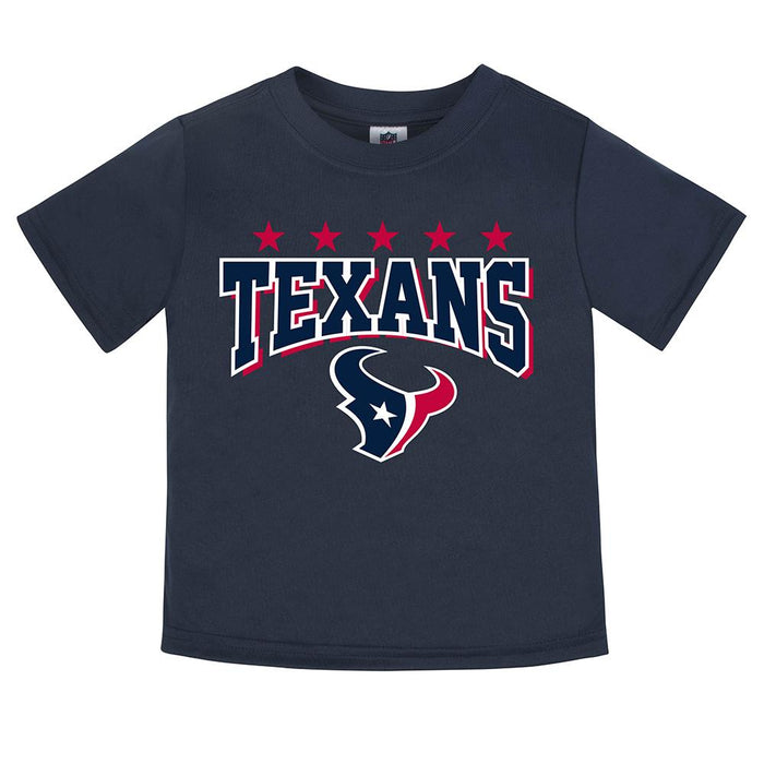 Texans Toddler Boy Short Sleeve Tee-Gerber Childrenswear Wholesale
