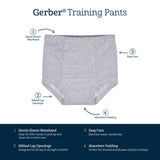 4-Pack Toddler Boys Sports Training Pants-Gerber Childrenswear Wholesale