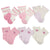 6-Pack Baby Girls Floral Wiggle Proof® Socks-Gerber Childrenswear Wholesale