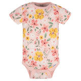 8-Pack Baby Girls Golden Floral Onesies® Bodysuits-Gerber Childrenswear Wholesale