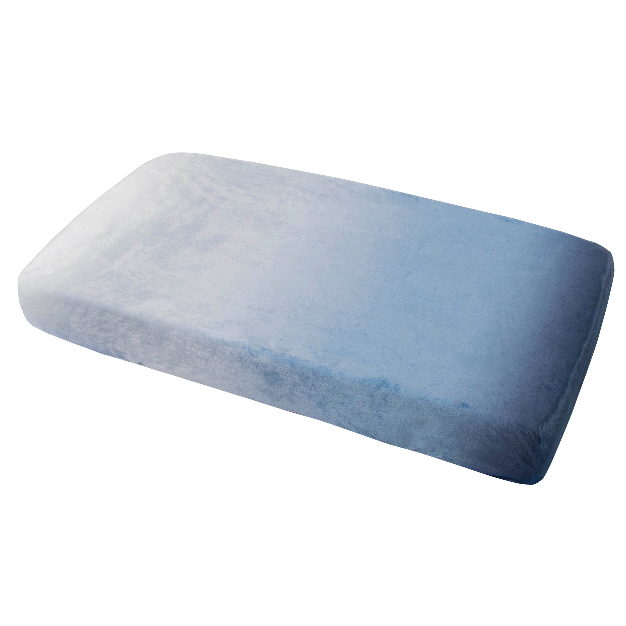 Boys Blue Ombre Changing Pad Cover-Gerber Childrenswear Wholesale