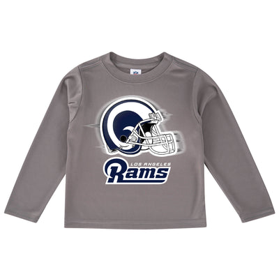 Toddler Boys Los Angeles Rams Long Sleeve Tee Shirt-Gerber Childrenswear Wholesale