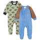 2-Pack Baby Boys Bear Blanket Sleepers-Gerber Childrenswear Wholesale